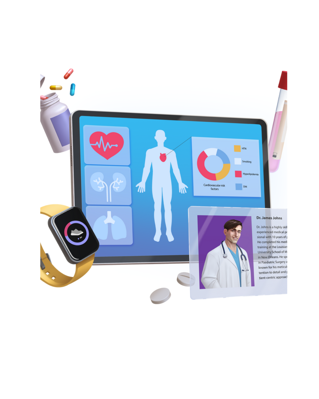 Remote monitoring illustration