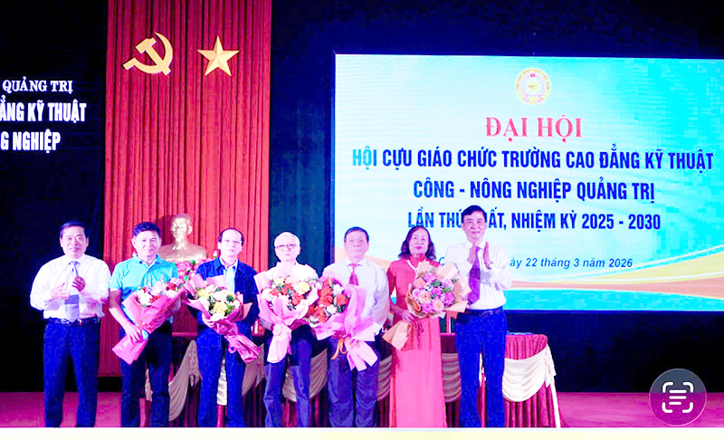 Đại hội Hội Cựu giáo chức Trường Cao đẳng Kỹ thuật Công - Nông nghiệp Quảng Trị lần thứ nhất, nhiệm kỳ 2025 - 2030