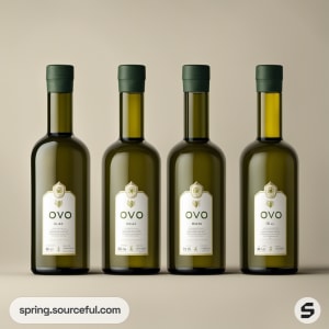 AI-Generated image of packaging for Extra virgin olive oil}