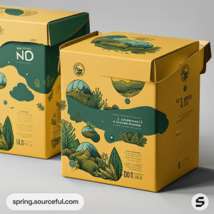 AI-Generated image of packaging for Planet earth}