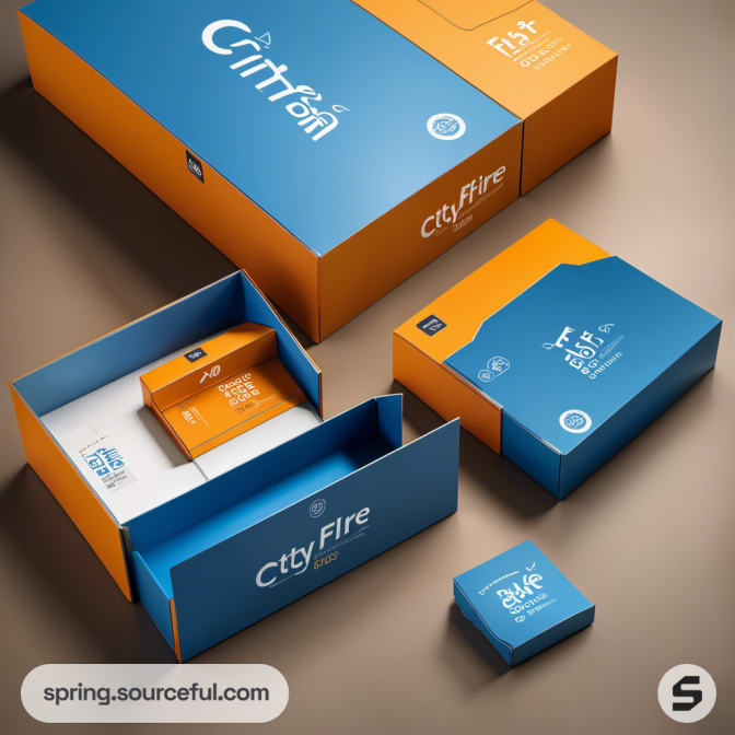 Orange and blue nested boxes with various text.