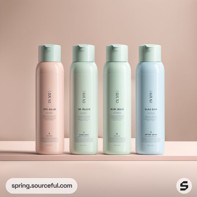 AI-Generated for foaming face wash and make up remover