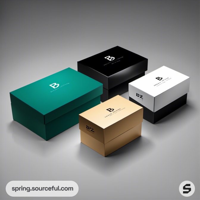 Variety of stylish BBZ packaging boxes