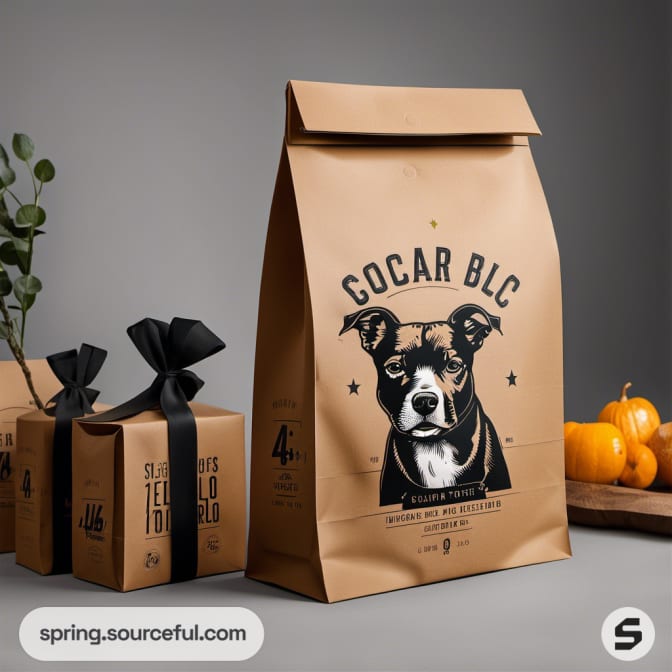 AI-Generated for Clothing with a single line portrait of a staffordshire bull terrier