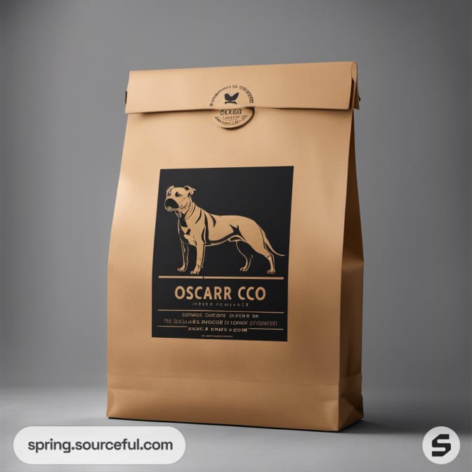 AI-Generated for Clothing with a single line portrait of a staffordshire bull terrier