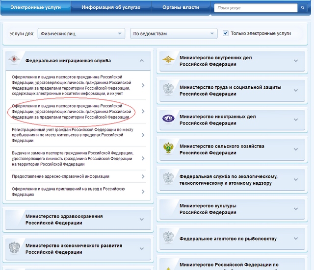 Как подать заявление на загранпаспорт на госуслугах нового образца