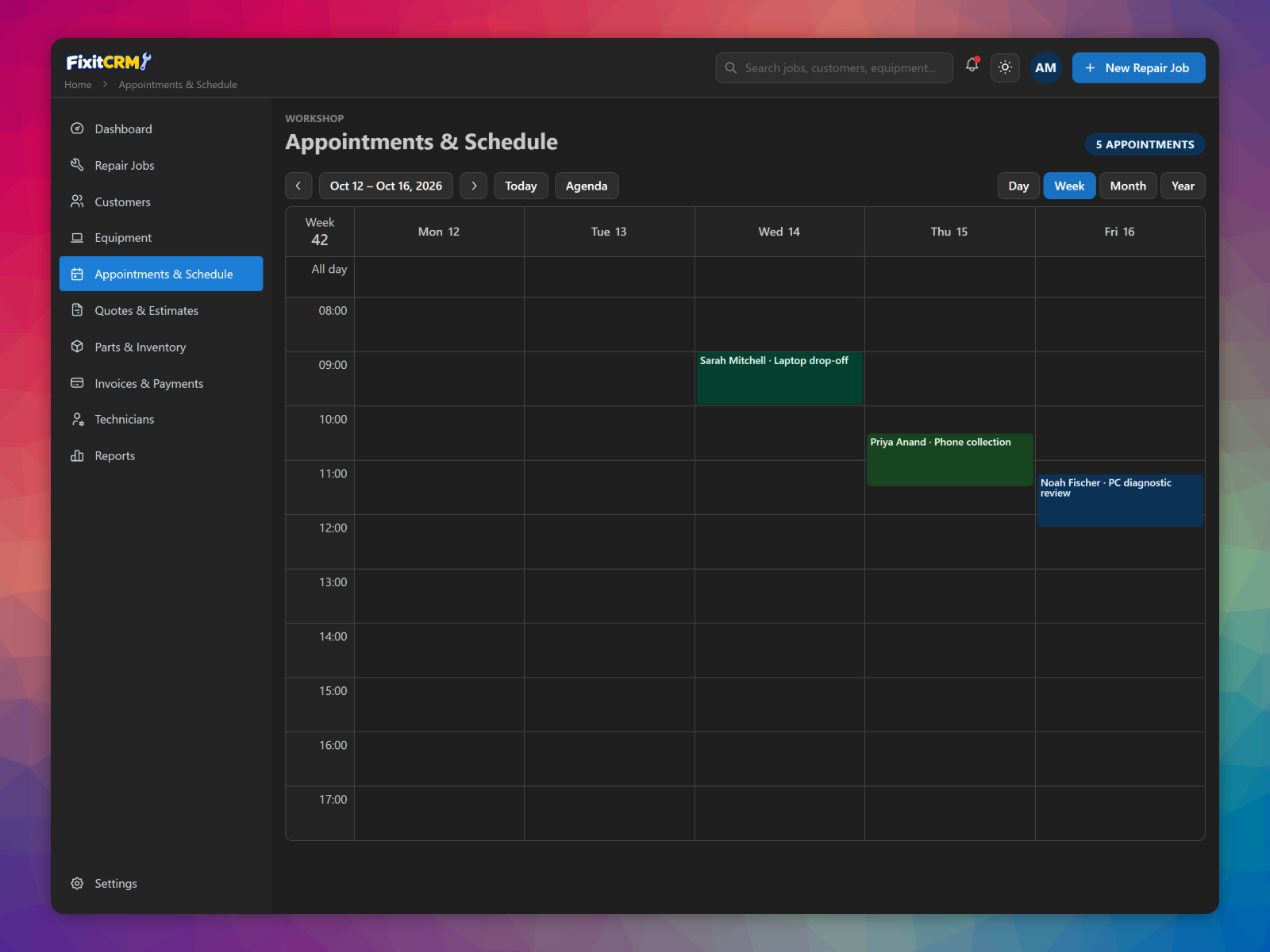 Screenshot 5 of Fixit CRM