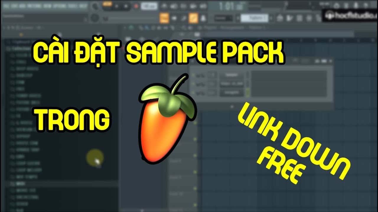 Hướng dẫn cài đặt sample pack vào FL Studio và sắp xếp chúng