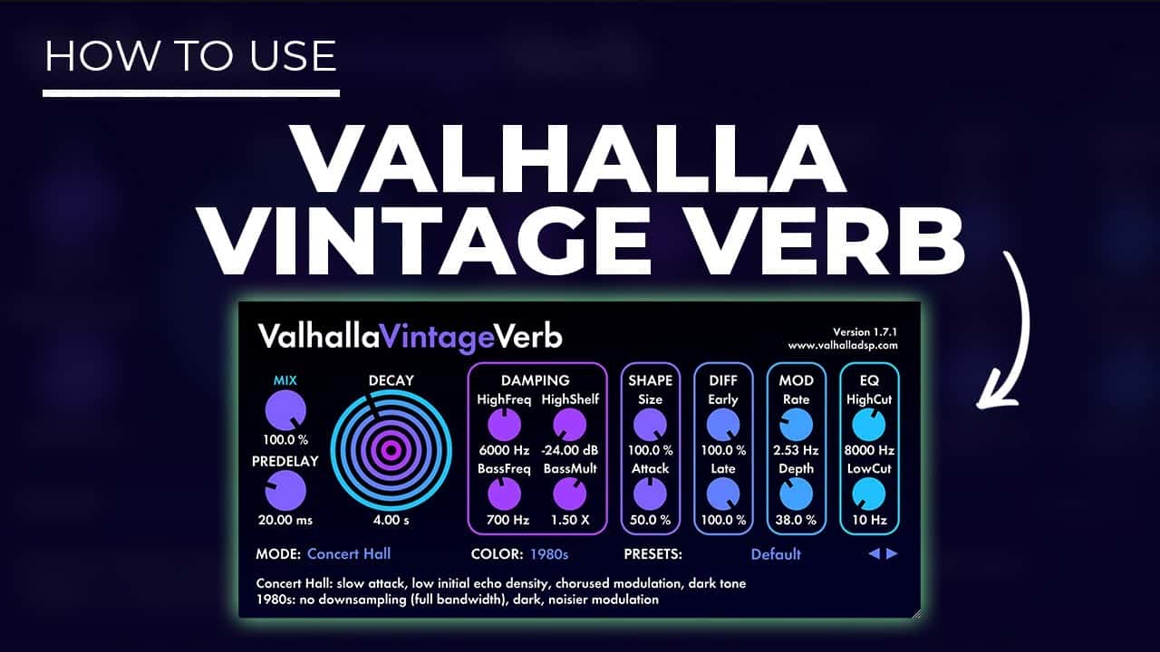 Giới thiệu về các loại Reverb thông dụng và VST tương ứng