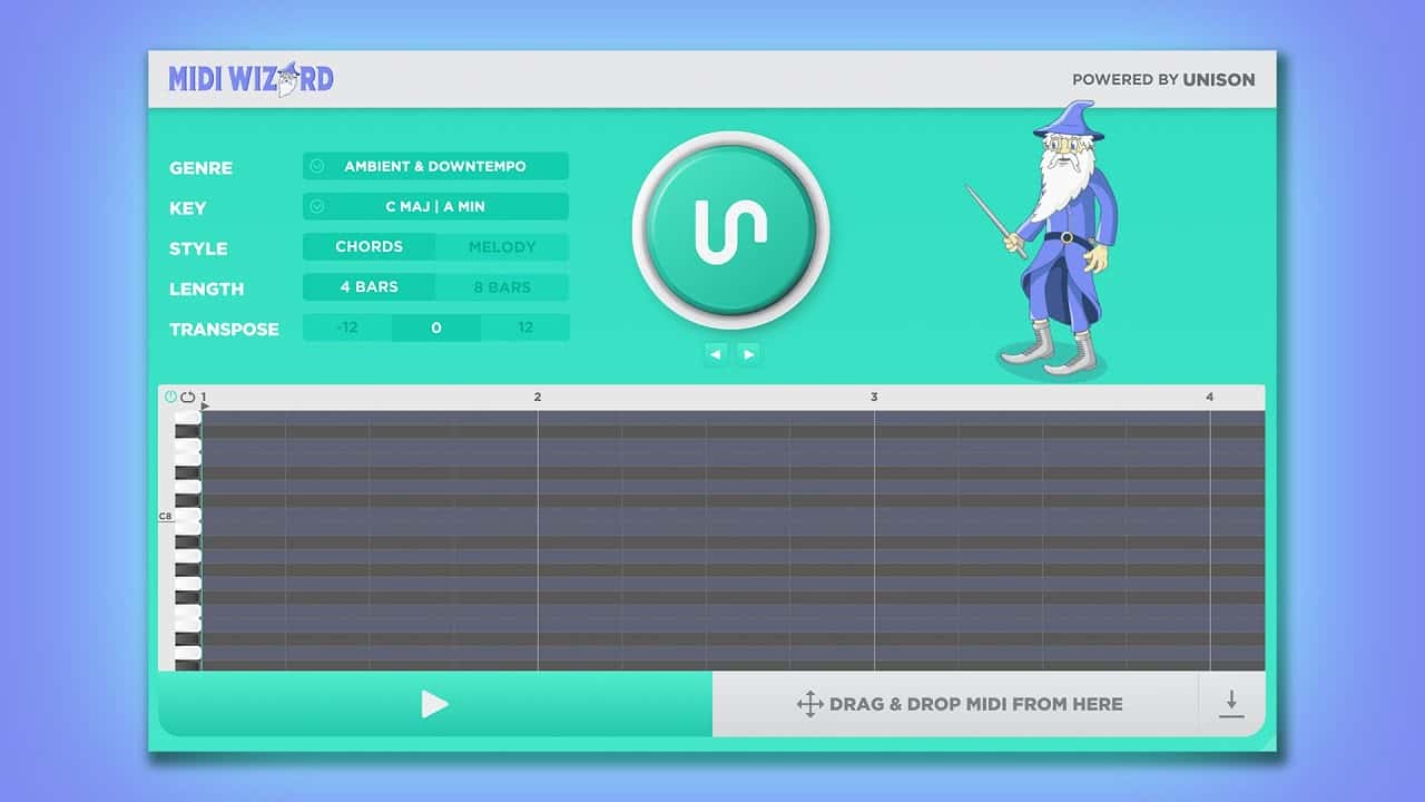 Sử dụng AI để soạn hợp âm với VST Unison Wizzard