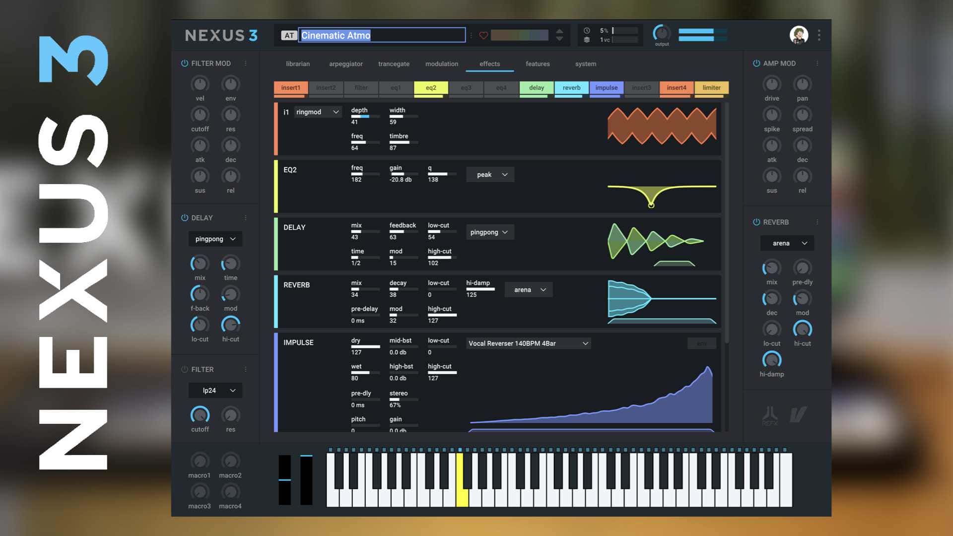 Hướng dẫn sử dụng VST Nexus 3 cơ bản