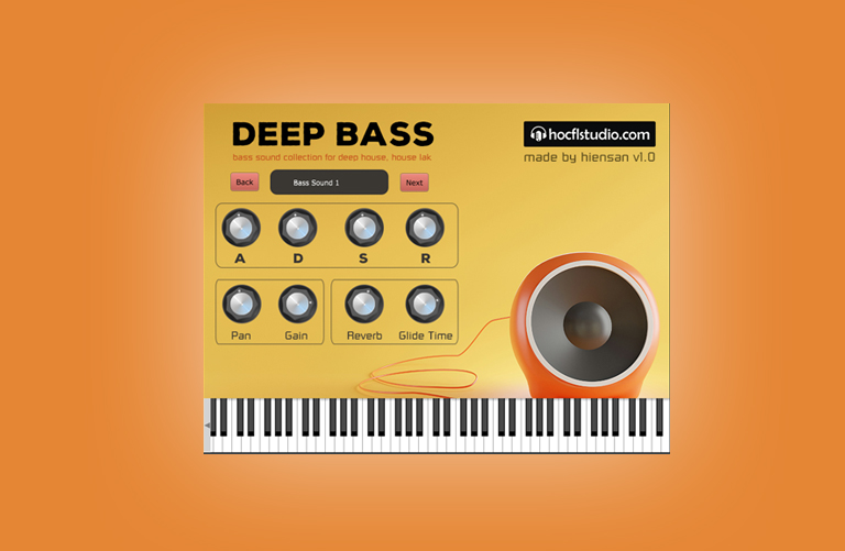 Giới thiệu VST miễn phí Deep Bass cho nhạc Deep House, House Lak