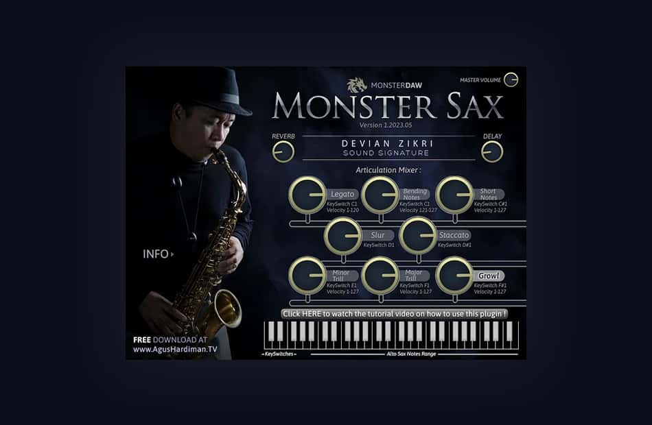 Hướng dẫn soạn Saxophone với Monster Sax