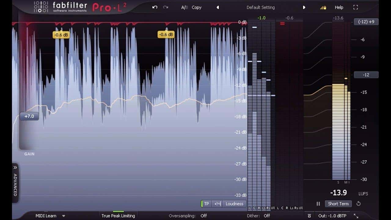 Hướng dẫn sử dụng Limiter FabFilter Pro L2 đơn giản, hiệu quả trong Mastering