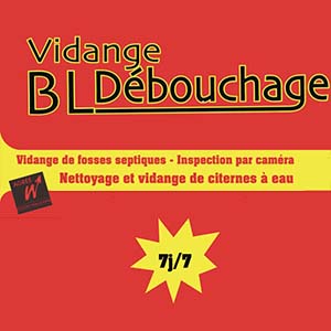Vidange BL Débouchage