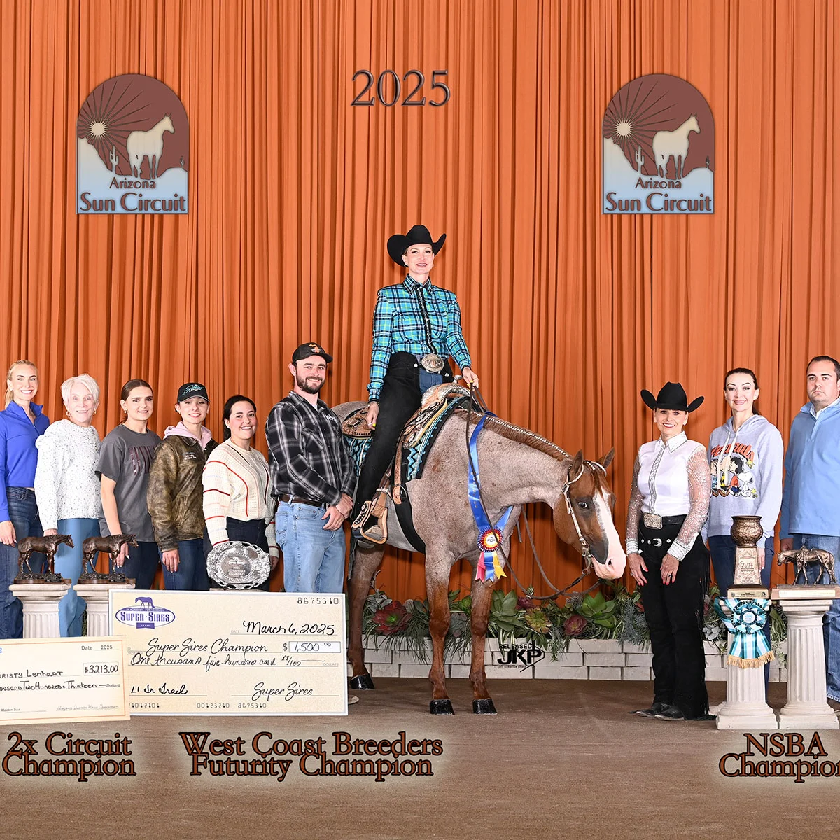 Super Sires Shine at 2025 Arizona Sun Circuit with $26,000+ in Paybacks