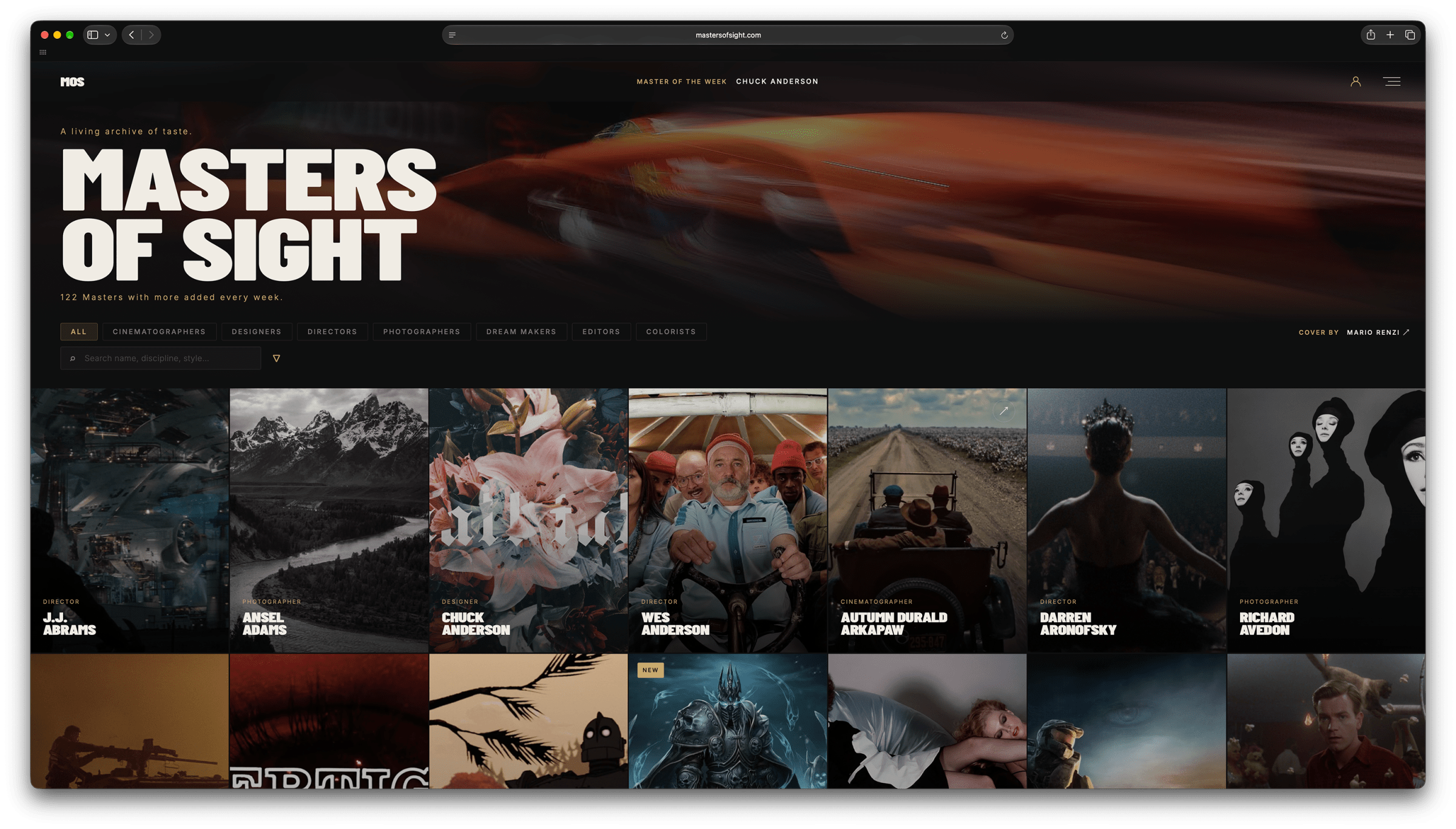 Masters Of Sight archive
