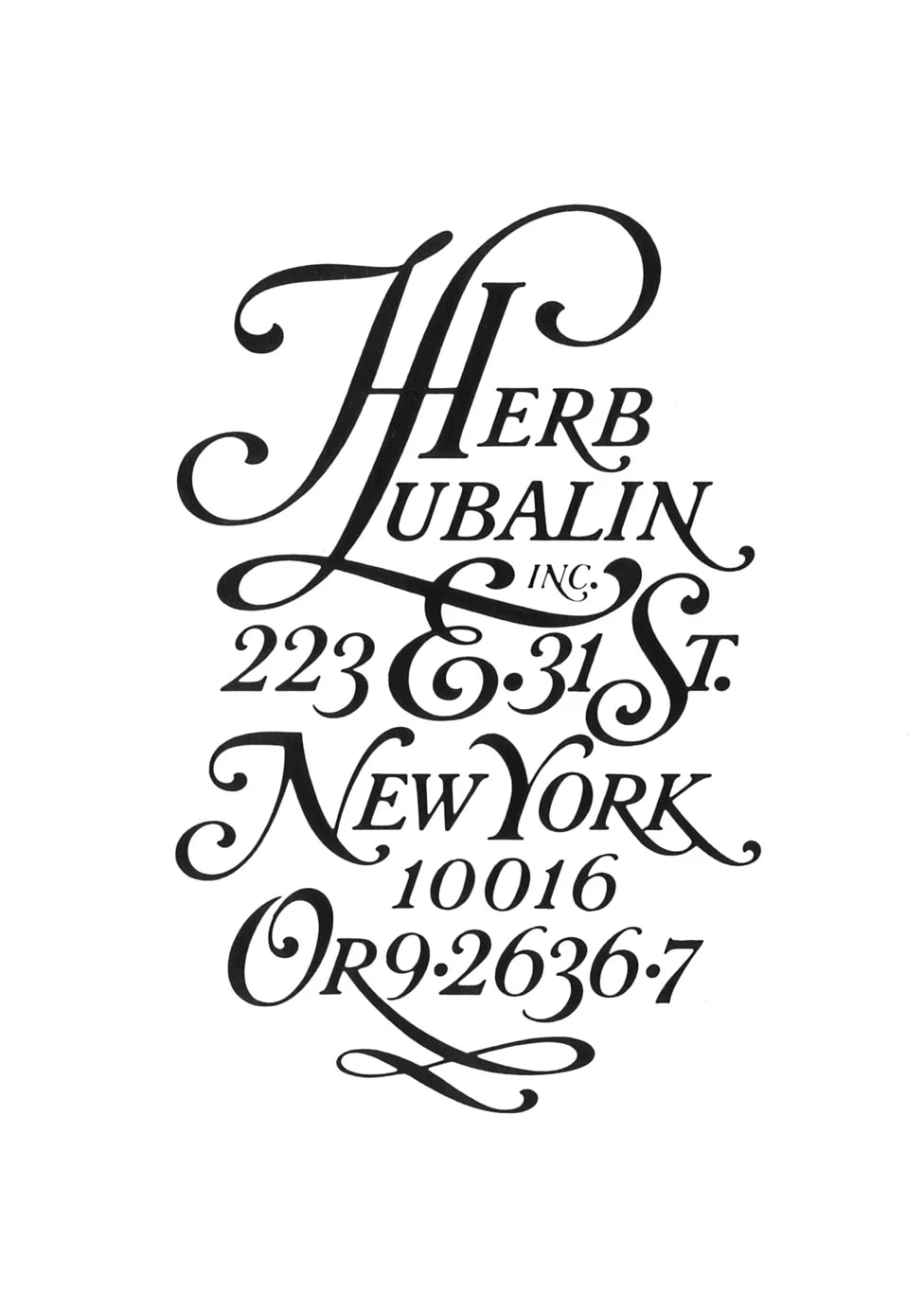 Herb Lubalin