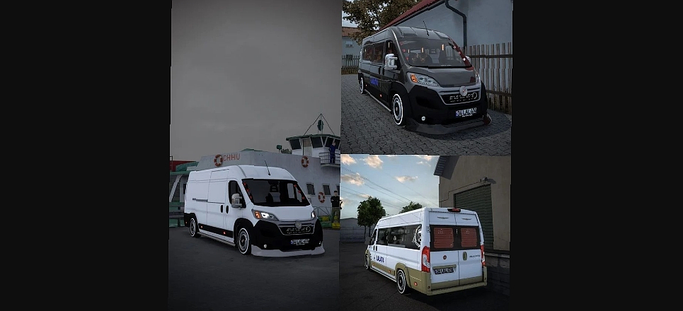 МОД Fiat Ducato Mega Mods v1.0 ДЛЯ EURO TRUCK SIMULATOR 2