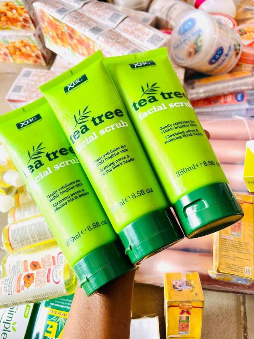Tea tree face scrub