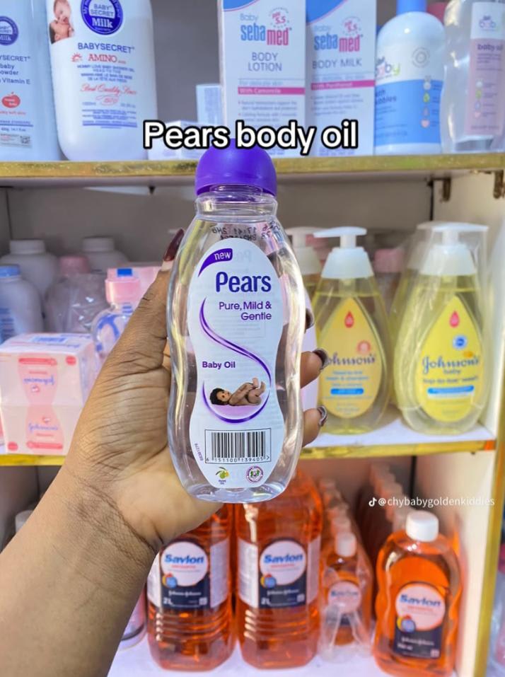Pears body oil