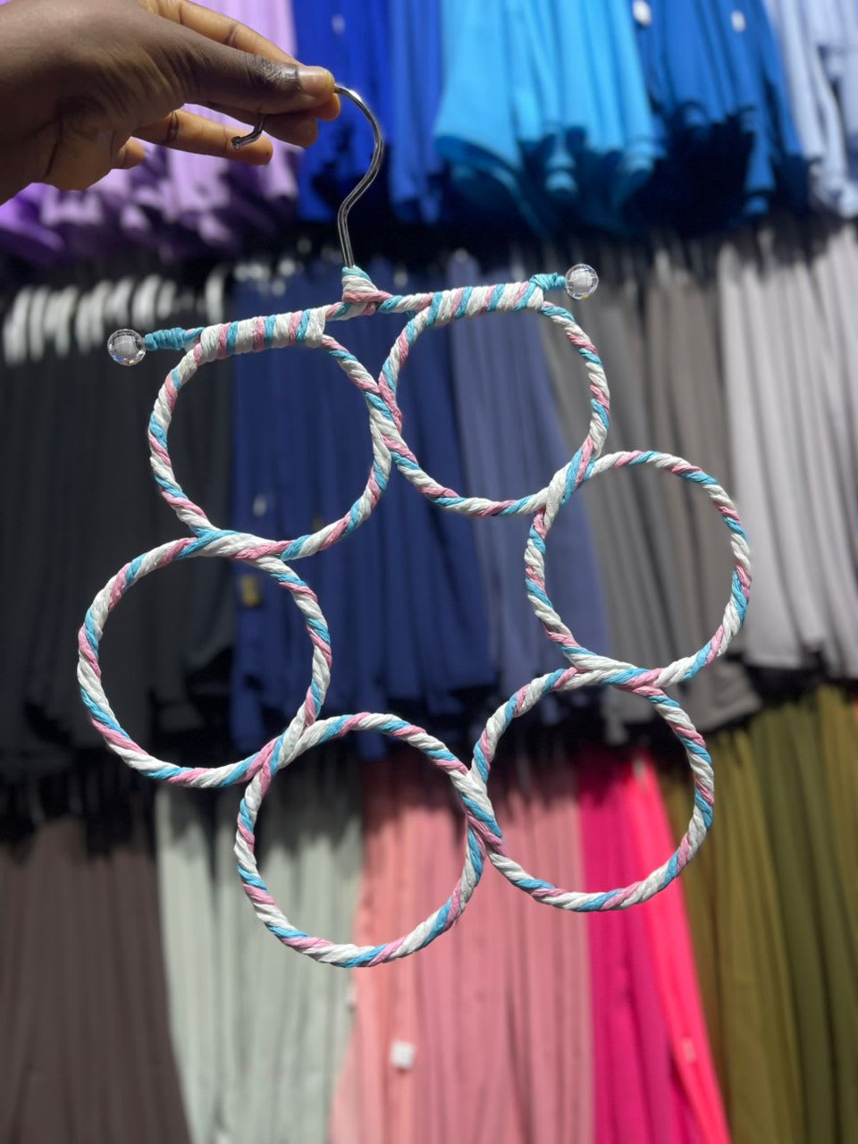 5 and 6 holes Scarf hanger