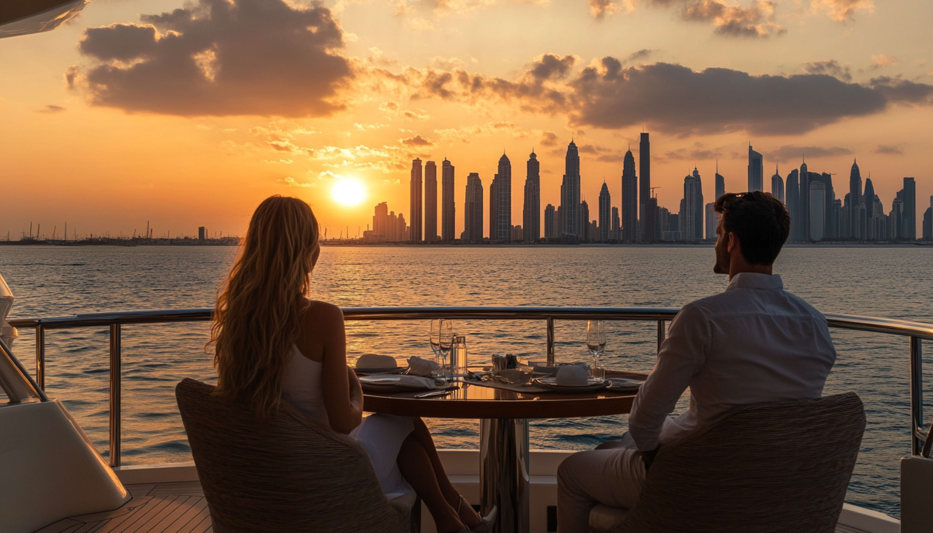 Top 5 Sunset Spots in Dubai to Visit by Yacht