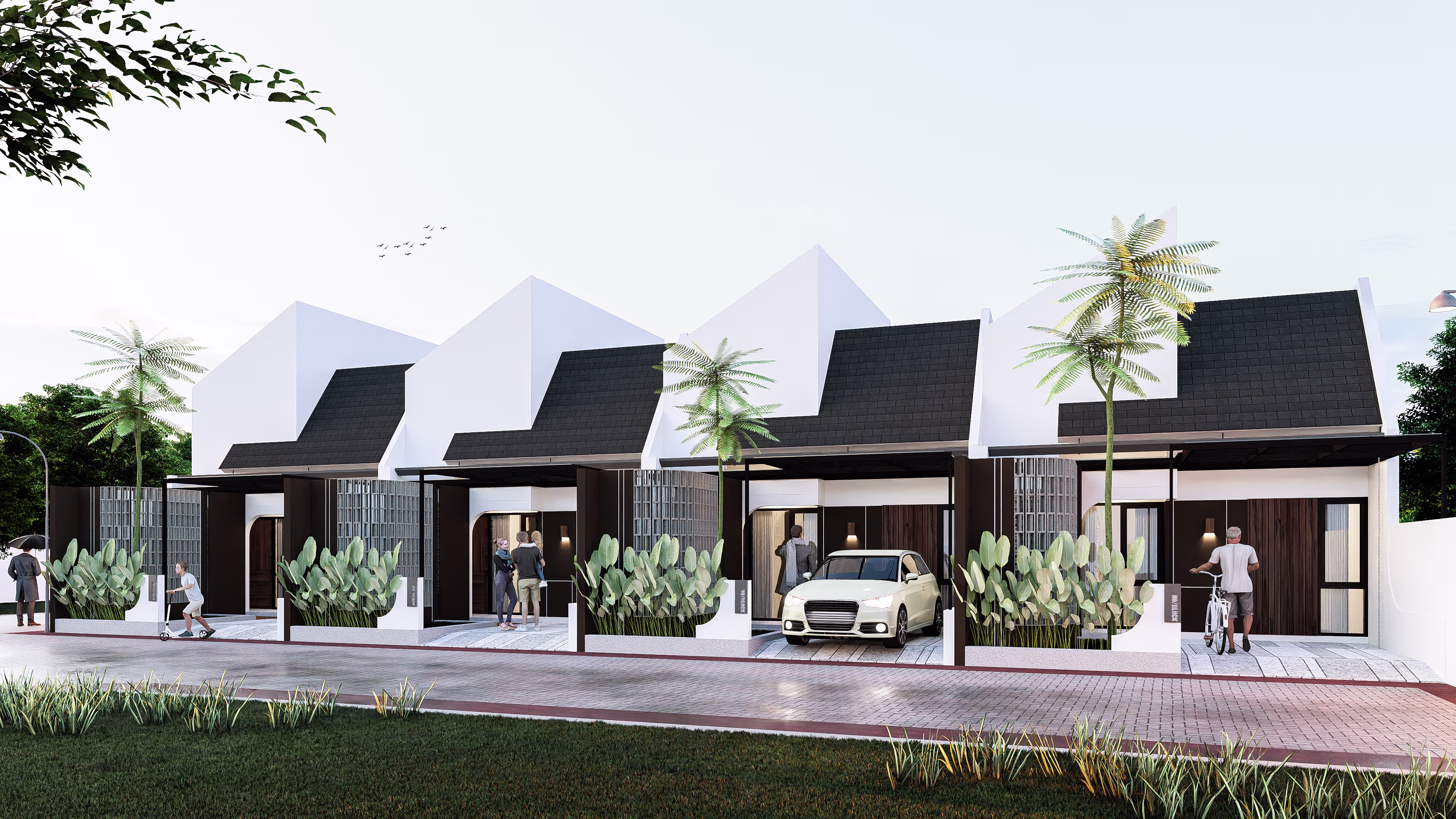 Modern luxury home exterior