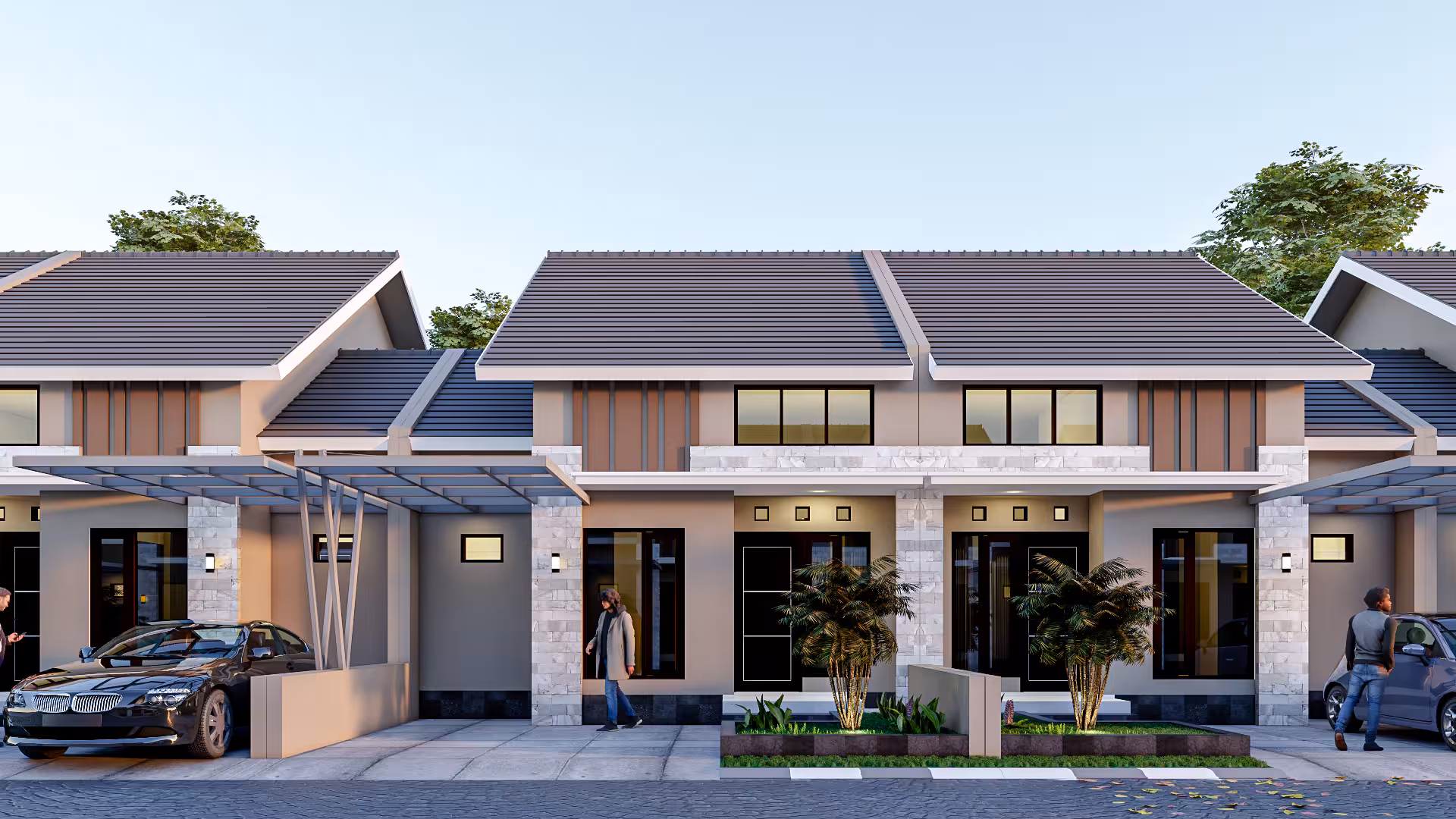 Modern luxury home exterior