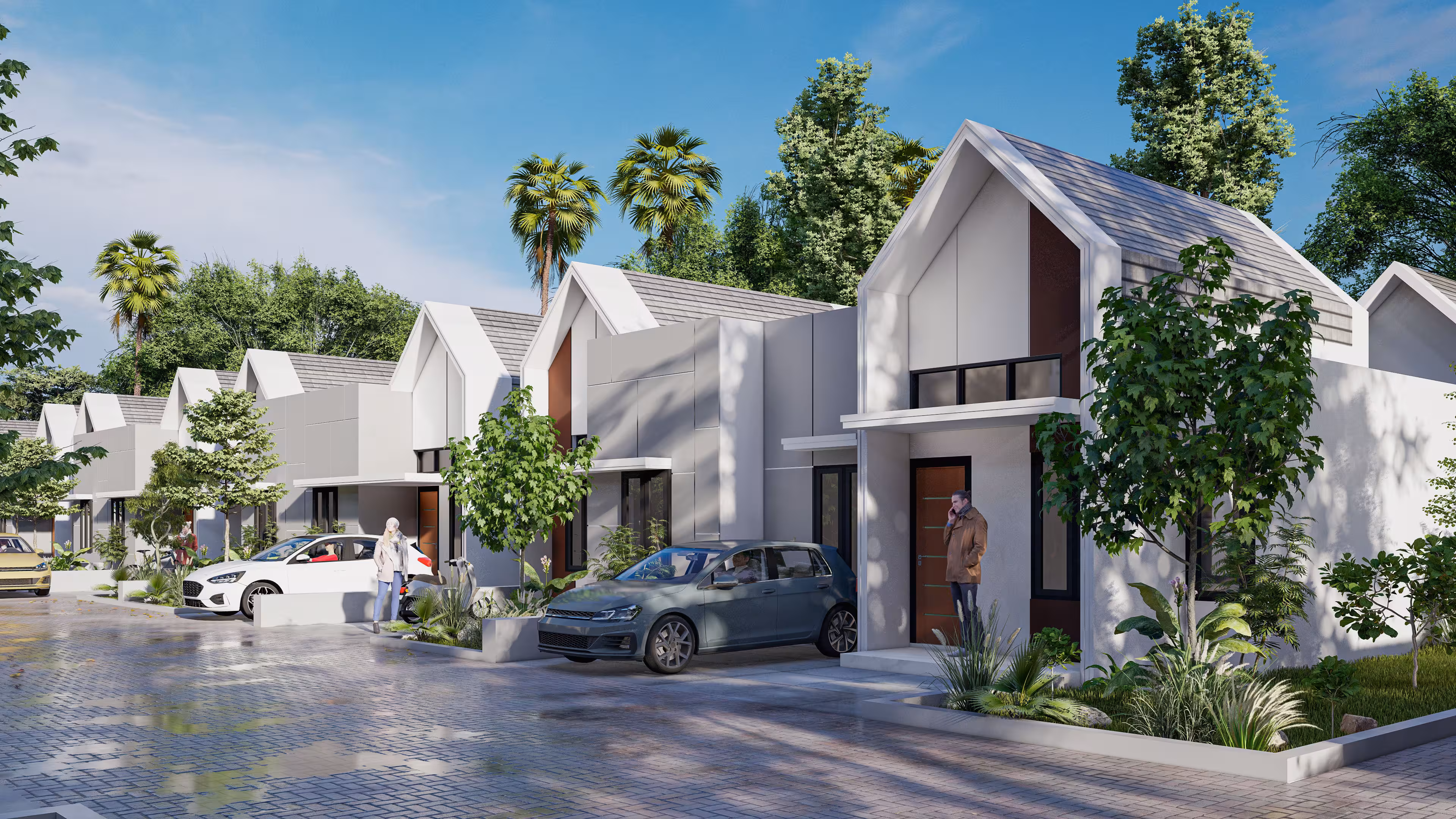 Modern luxury home exterior