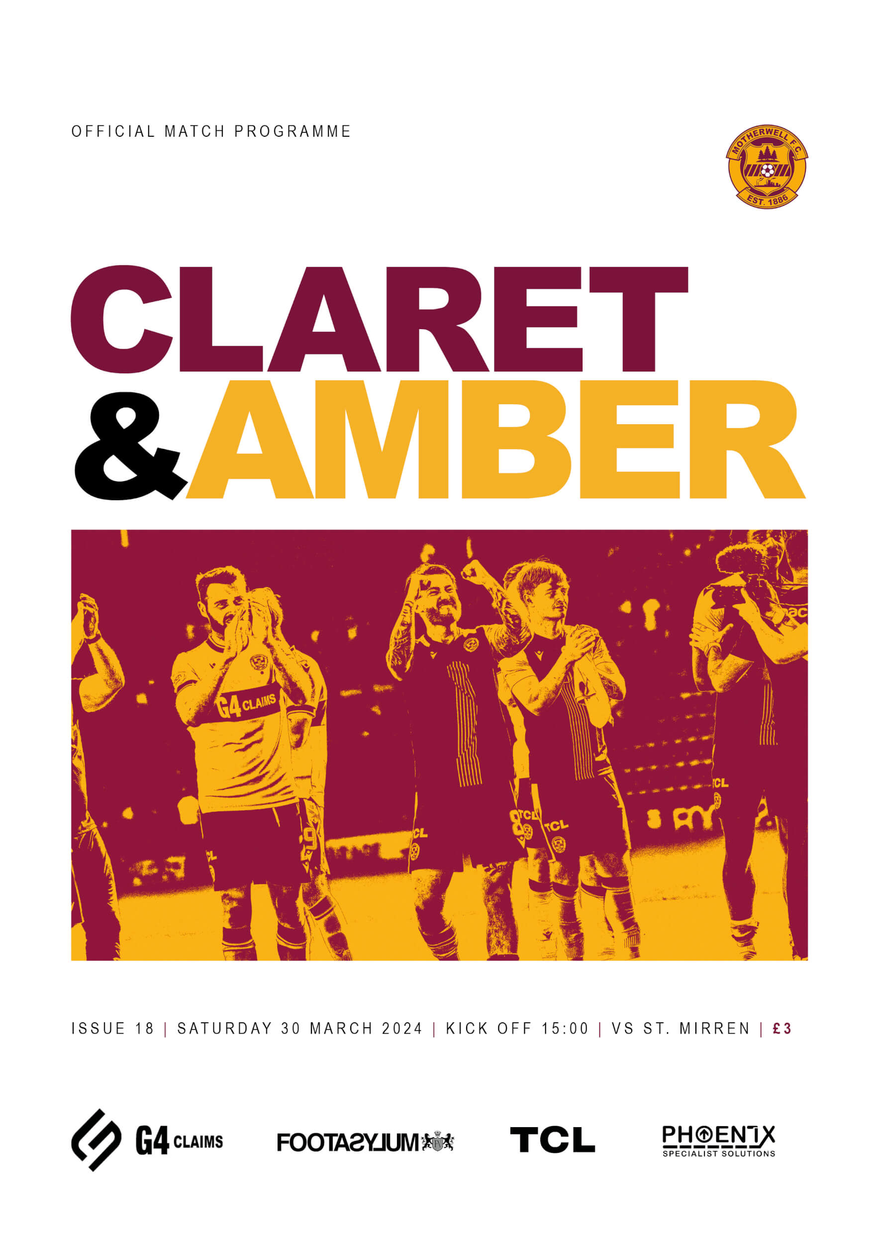 Motherwell matchday design