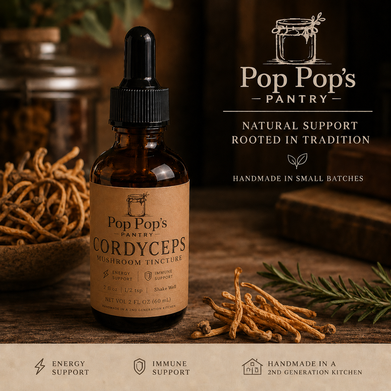 Cordyceps Mushroom Tincture