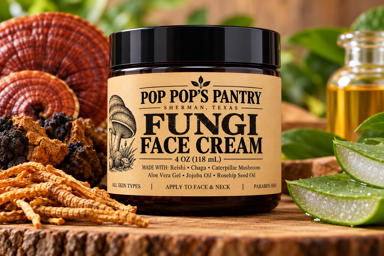 Introducing FUNGI Face Cream: A Year and a Half in the Making