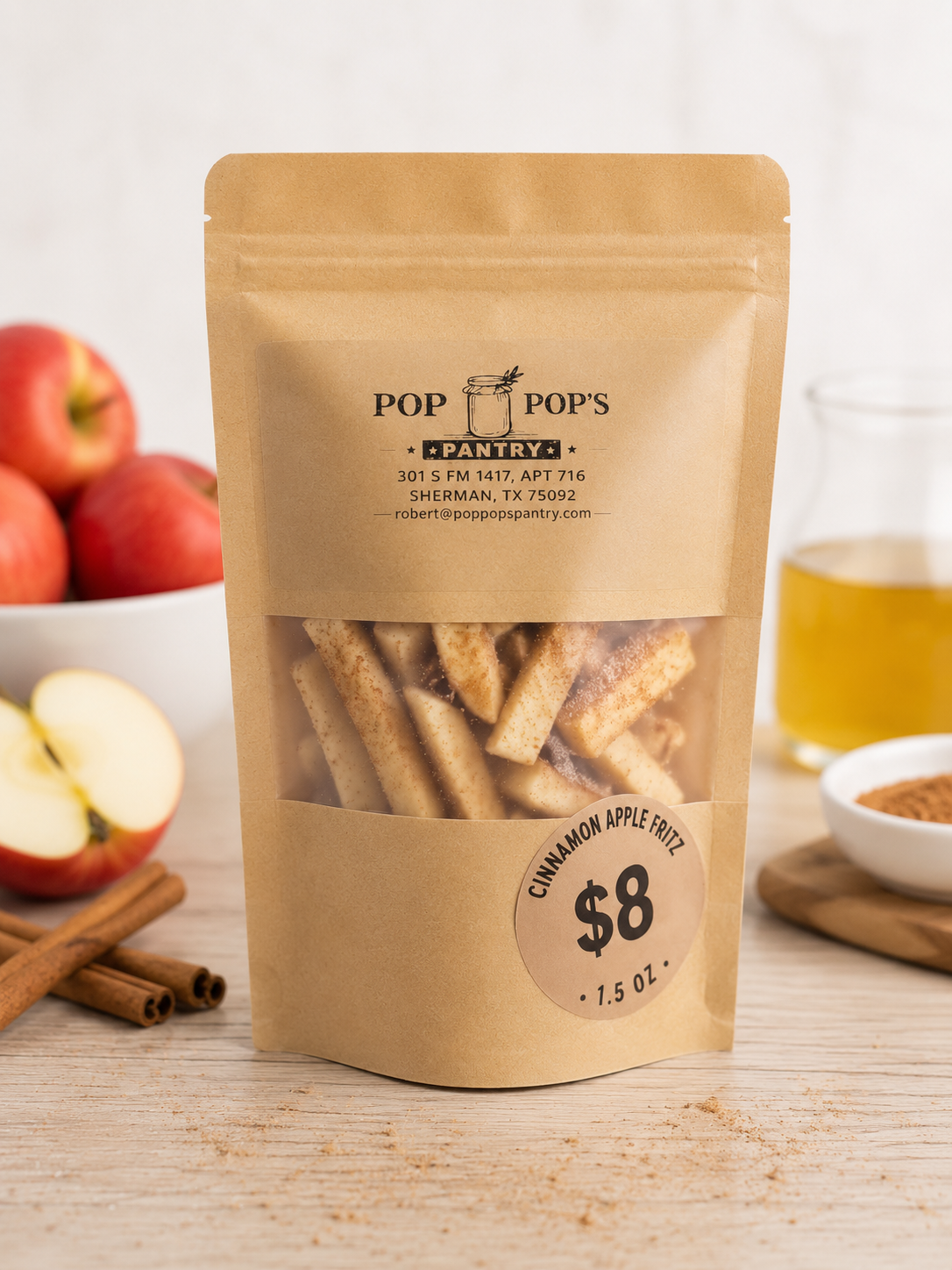 Cinnaman Apple Fritz