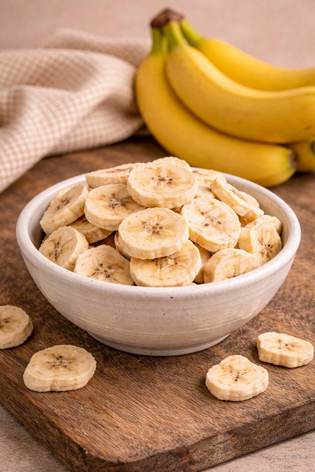 Freeze-Dried Bananas