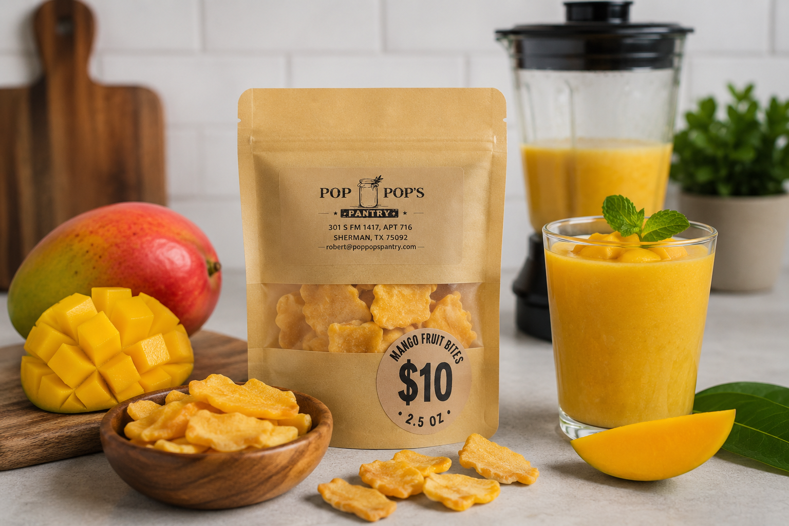 Mango Fruit Bites