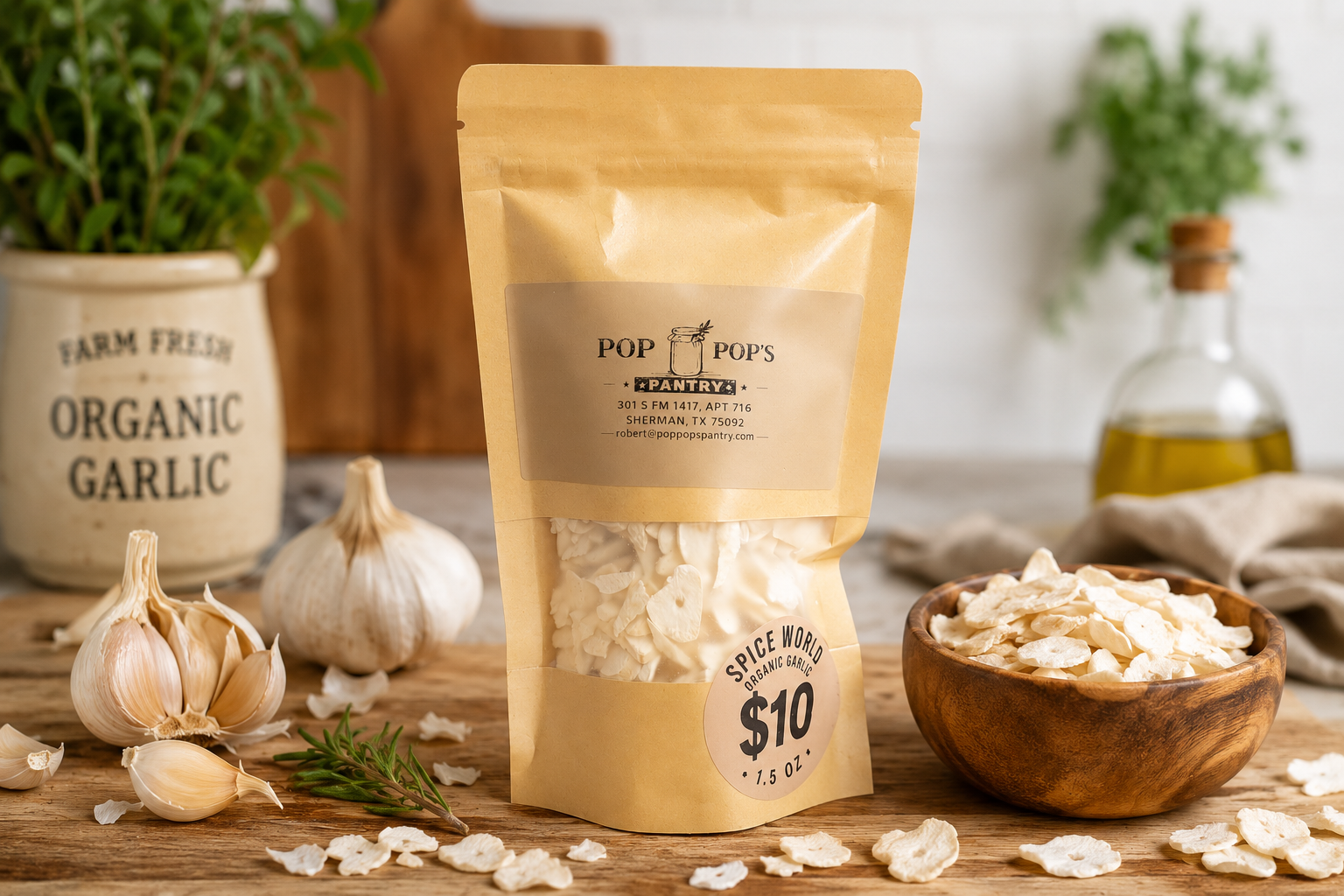 Organic Garlic