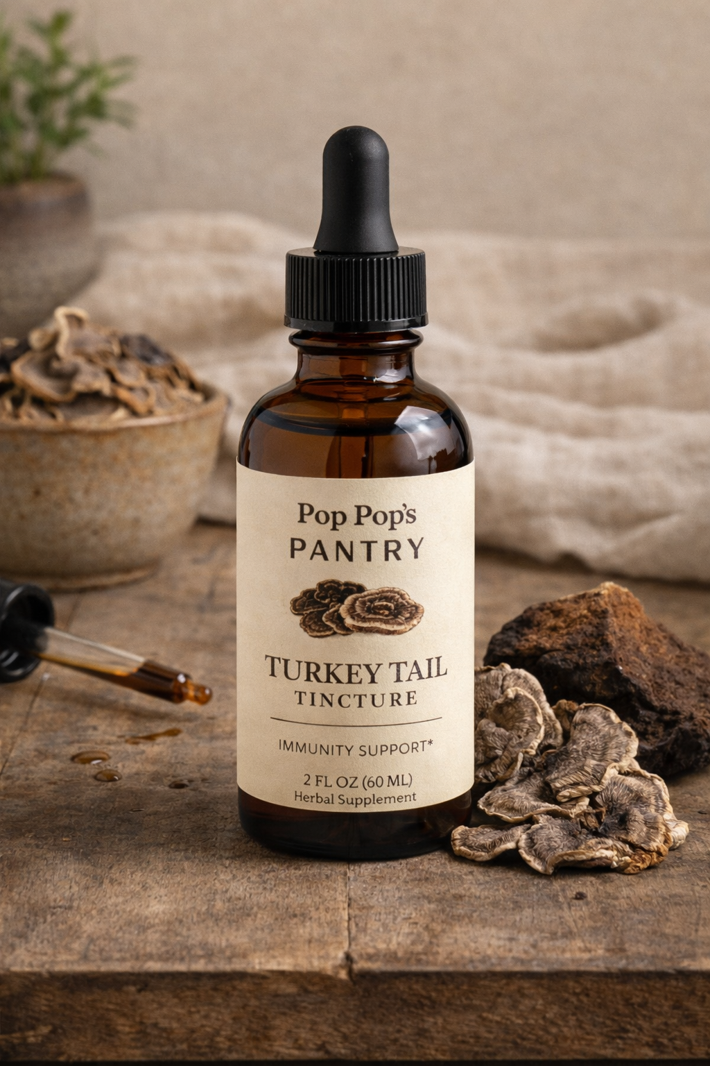 Turkey Tail Mushroom Tincture