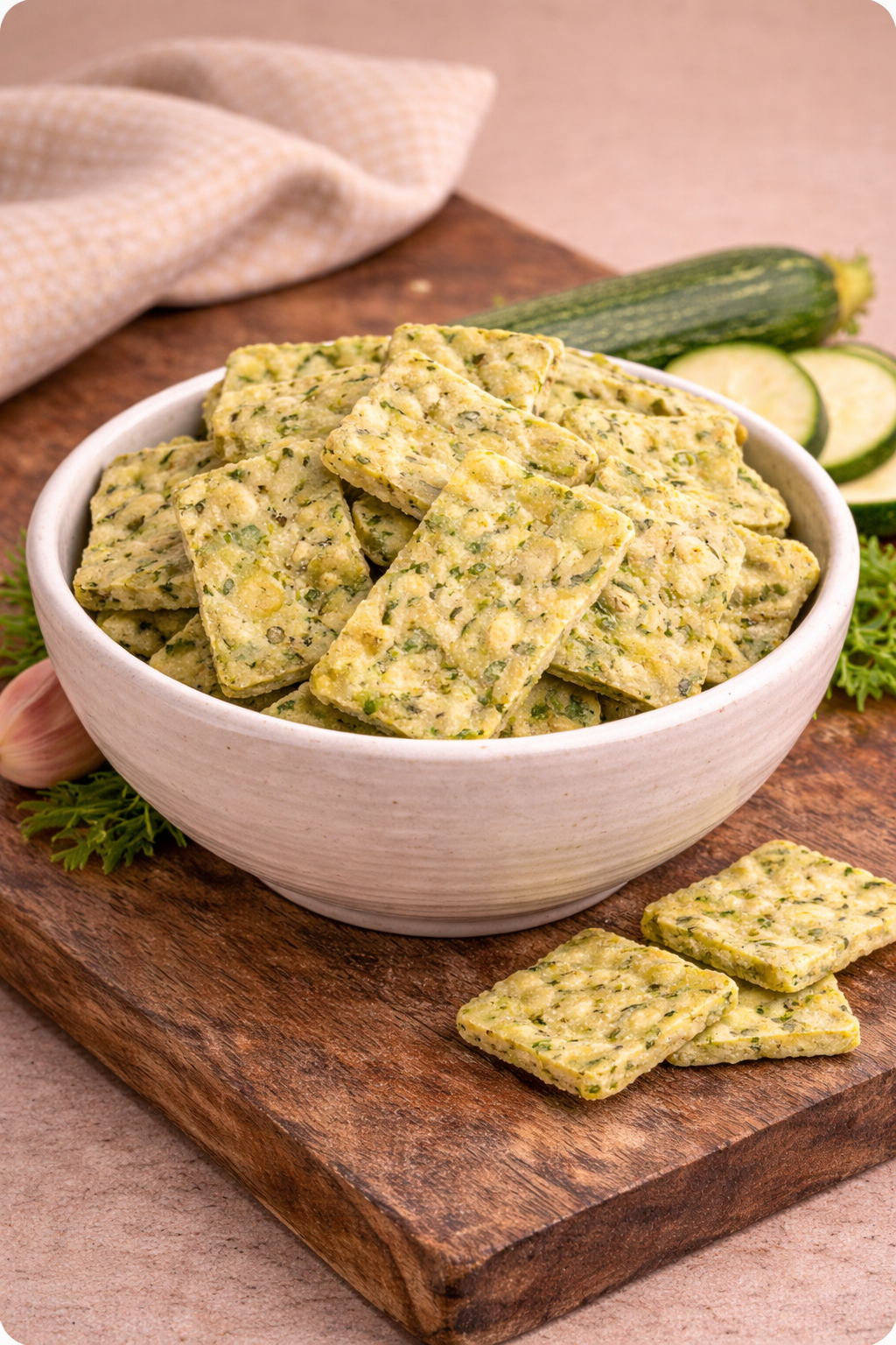 Zucchini Crackers
