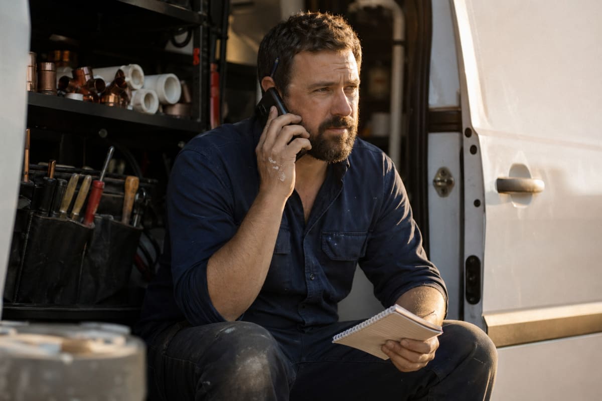 How to Triage a Plumbing Call in Under 90 Seconds: A Field Guide for Solo Operators