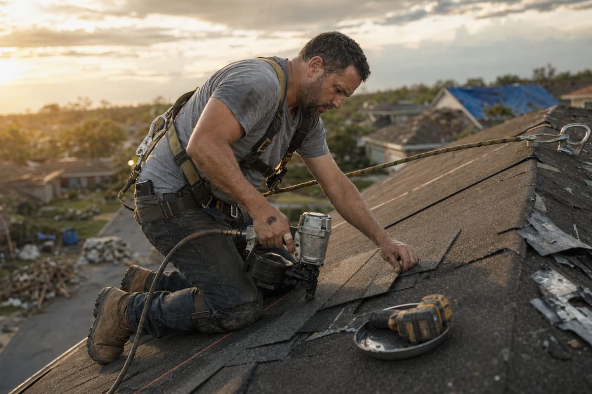 Storm Damage Calls Don't Wait: How Roofers Capture Leak and Hail Leads Before the Next Contractor