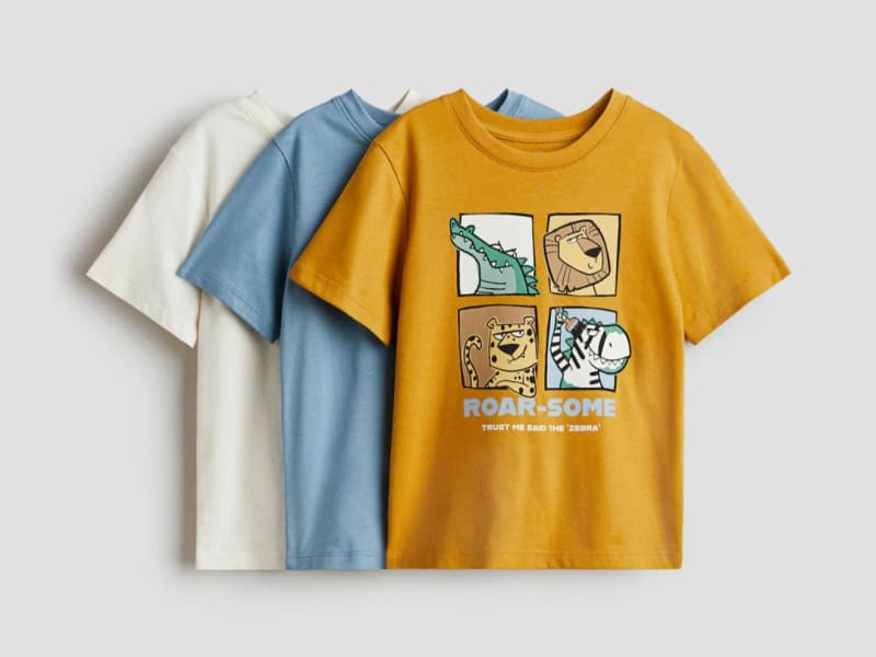 Set trío poleras cocodrilo 