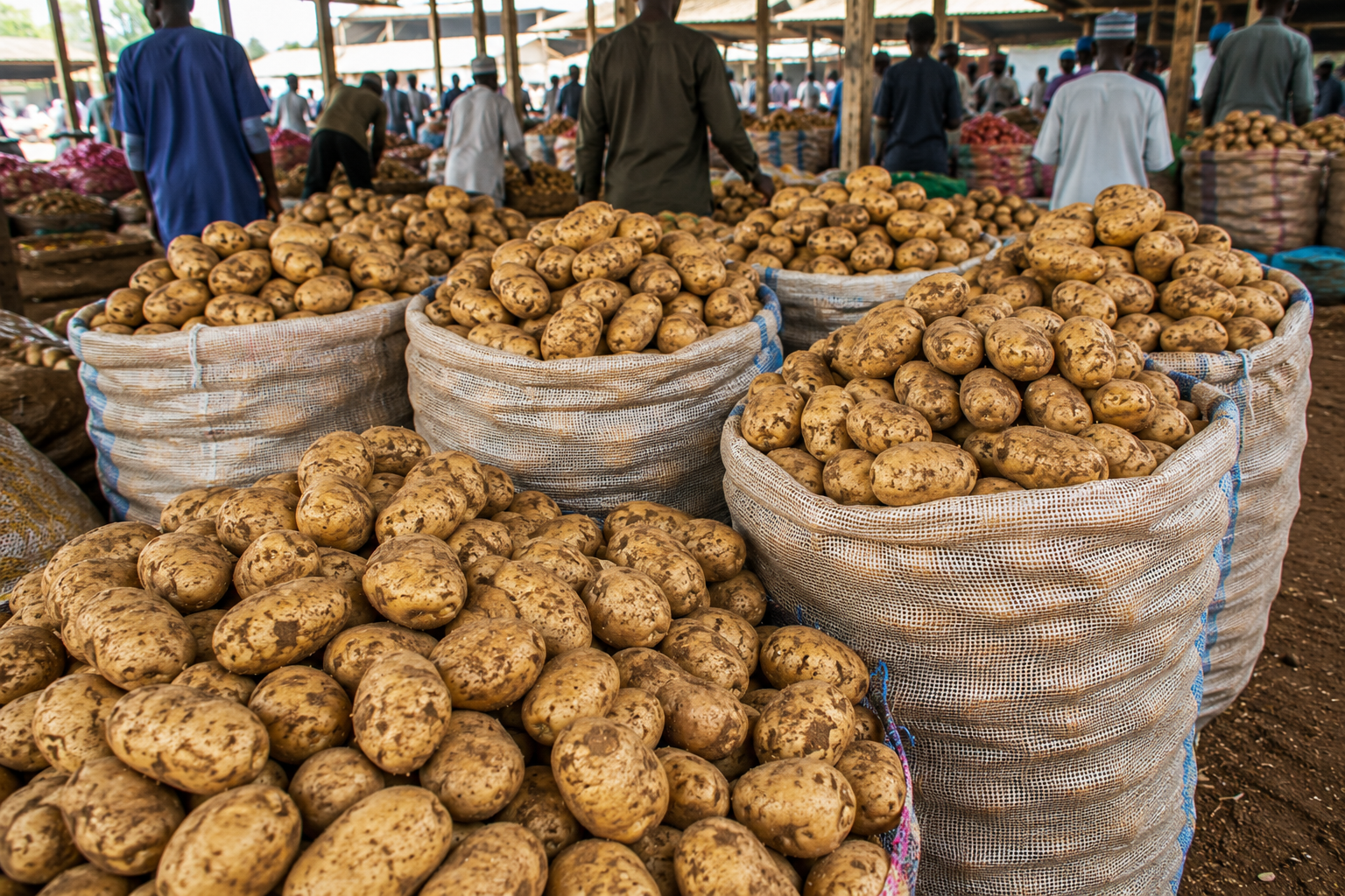 Fresh Potatoes