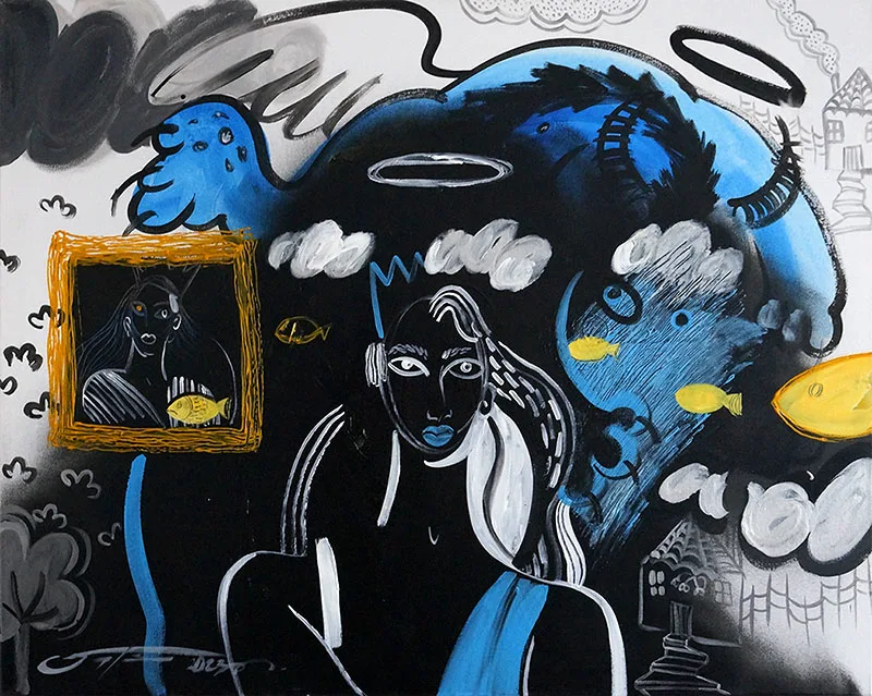 Dawn, Blue vacuum series (2023)