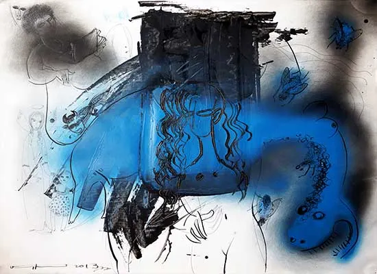 Blue vacuum series (2013)