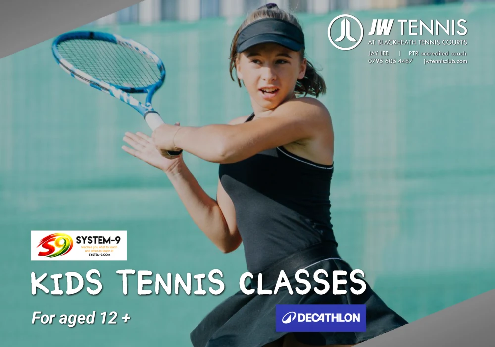  S9 KIDS TENNIS CLUB | 11+ YR, WED 6PM - SUMMER 26'