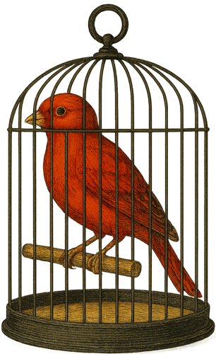 El Hombre Del Canario Rojo