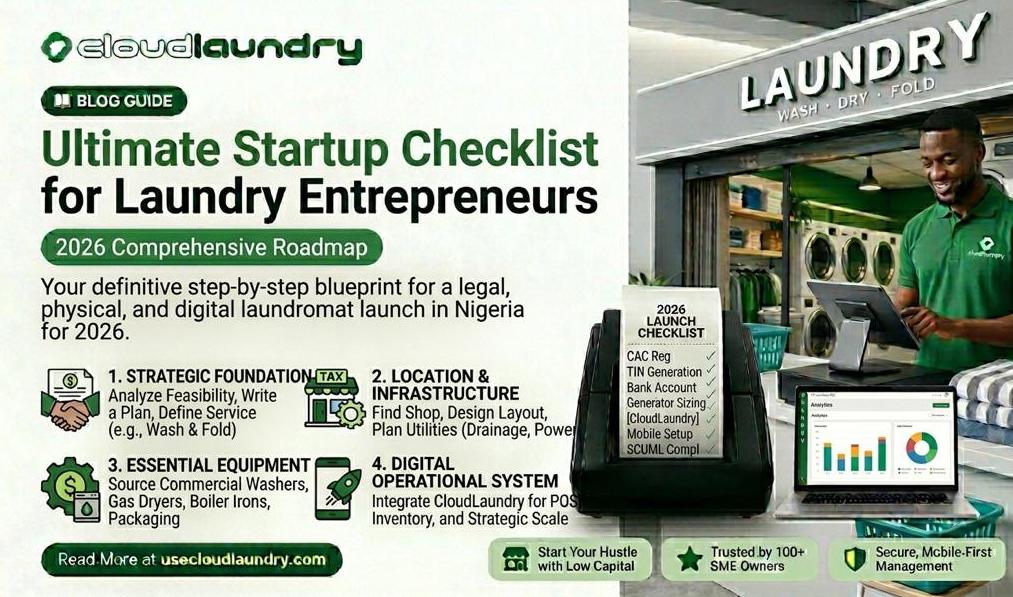 The Ultimate Startup Checklist for Laundry Entrepreneurs in Nigeria