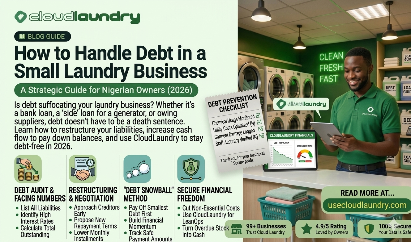 How to Handle Debt in a Small Laundry Business: A Strategic Guide for Nigerian Owners (2026)