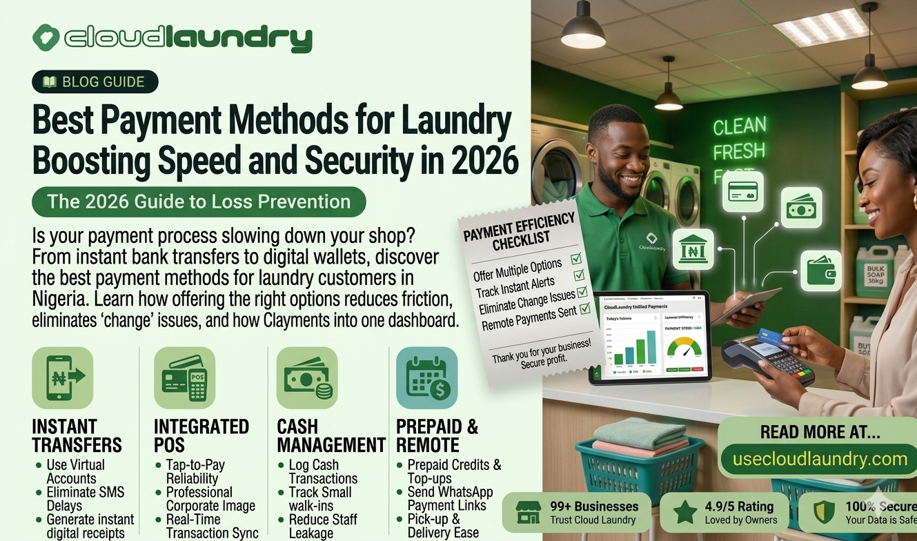 Best Payment Methods for Laundry Customers: Boosting Speed and Security in 2026